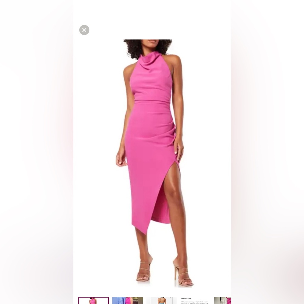 Elliatt Elegant Pink Midi Dress - size XS